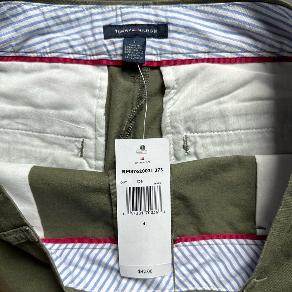 Tommy Hilfiger Olive Green Khaki Pencil Skirt  NWT 🌟 - Picture 8 of 11